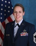 Chief Master Sgt. Jessica Dearie official photo