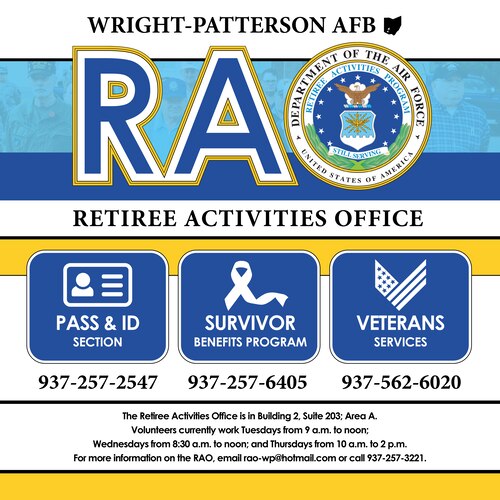 Graphic of Retiree Activities Office
