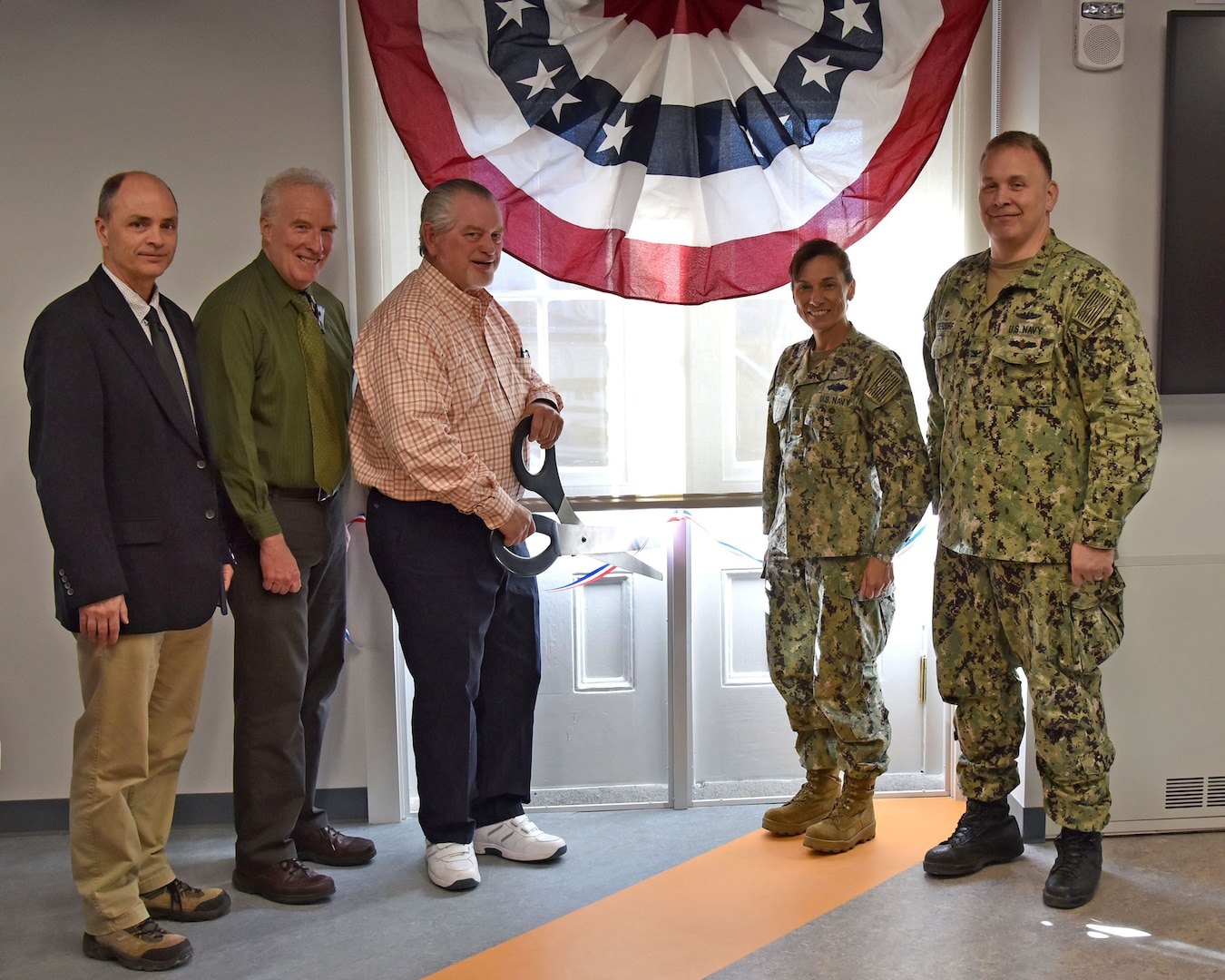 Bldg. 2 Ribbon Cutting at Portsmouth Naval Shipyard