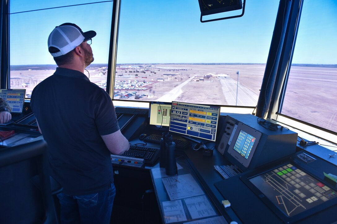 80th OSS ATC controlling the skies