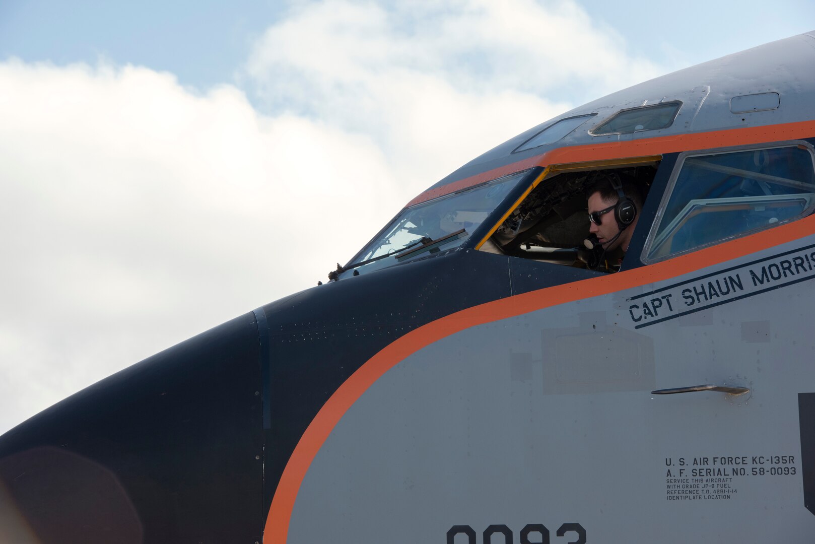 Picture of KC-135 pilot