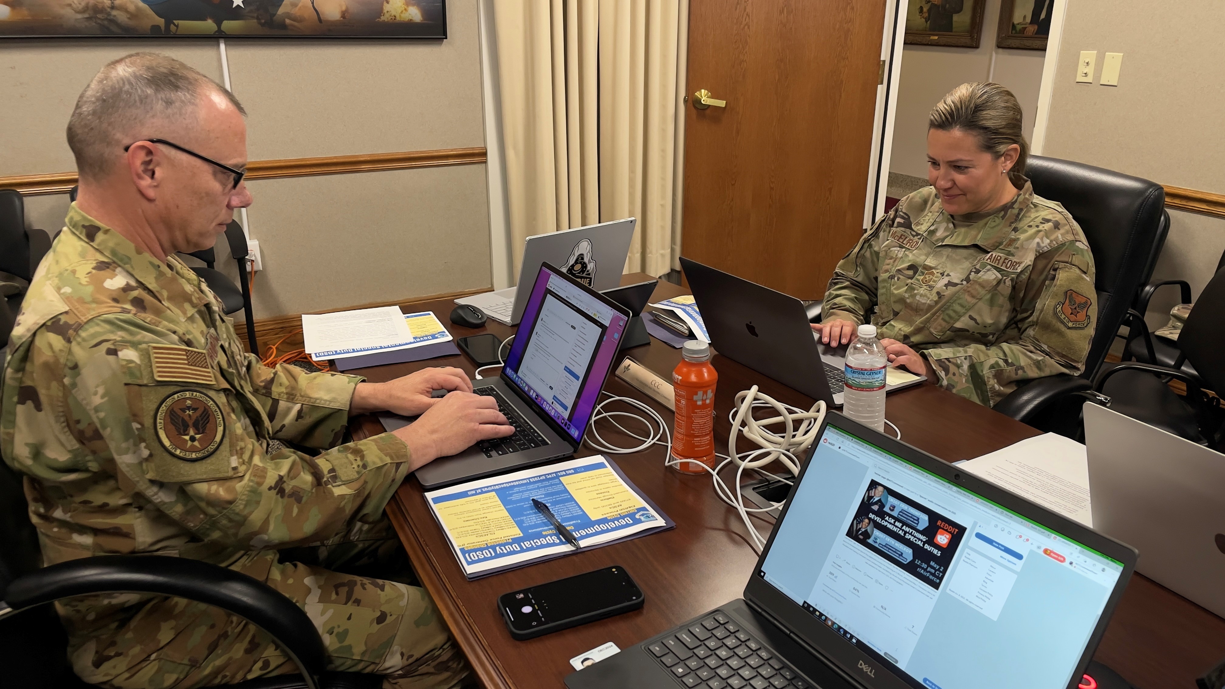 AETC, AFPC command chiefs talk DSD process on Reddit, Twitter Spaces >Air Force's Personnel Center >Article Display