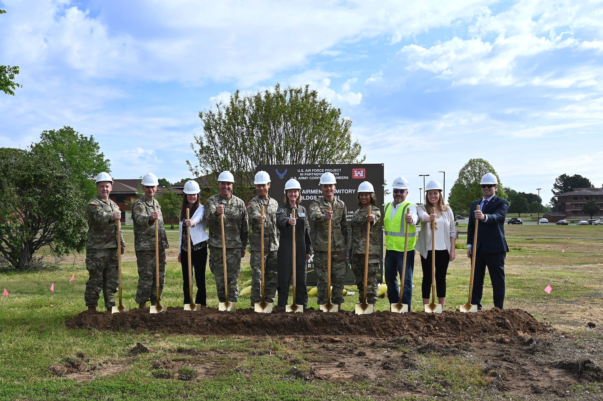 Little Rock Air Force Base senior leaders, civic leaders and