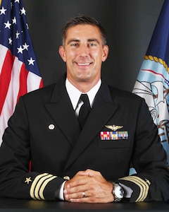 U.S. Navy Commander John Hiltz official photo.