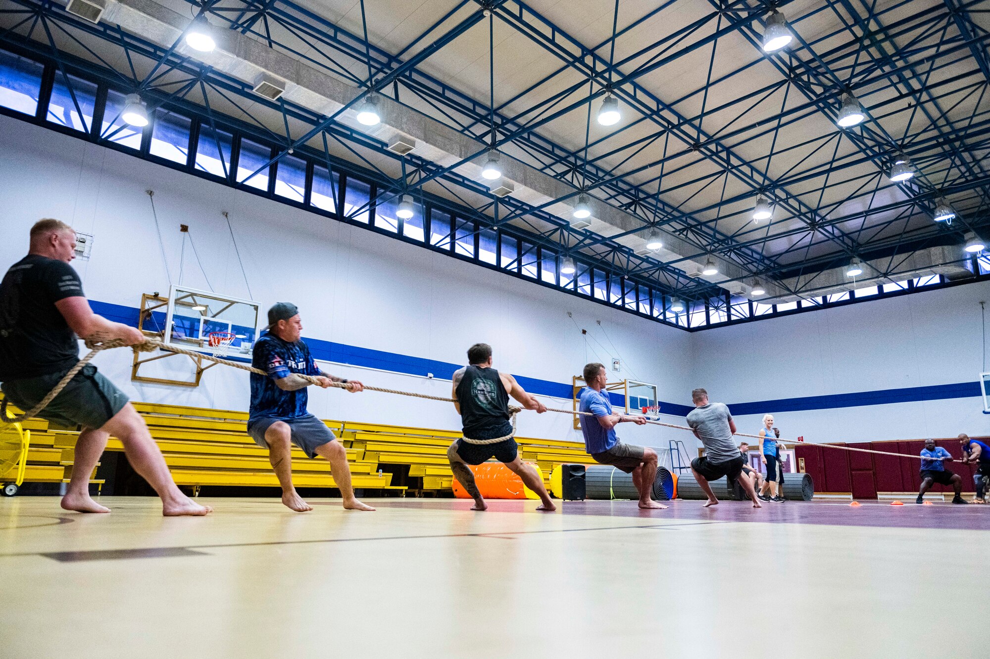 Cast members of “American Gladiators” visited Incirlik AB to show support of base members serving in overseas locations and thank them for their unwavering dedication to defending NATO’s southern flank.