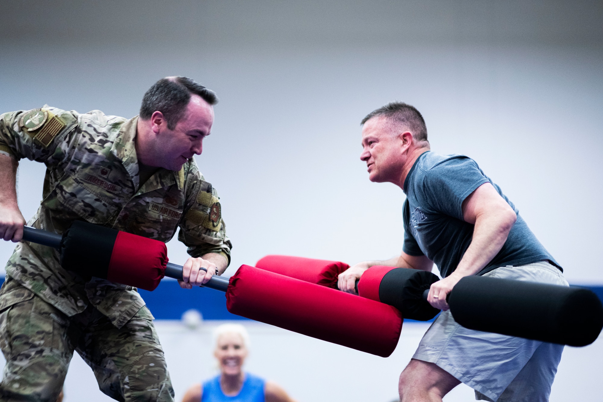 Cast members of “American Gladiators” visited Incirlik AB to show support of base members serving in overseas locations and thank them for their unwavering dedication to defending NATO’s southern flank.