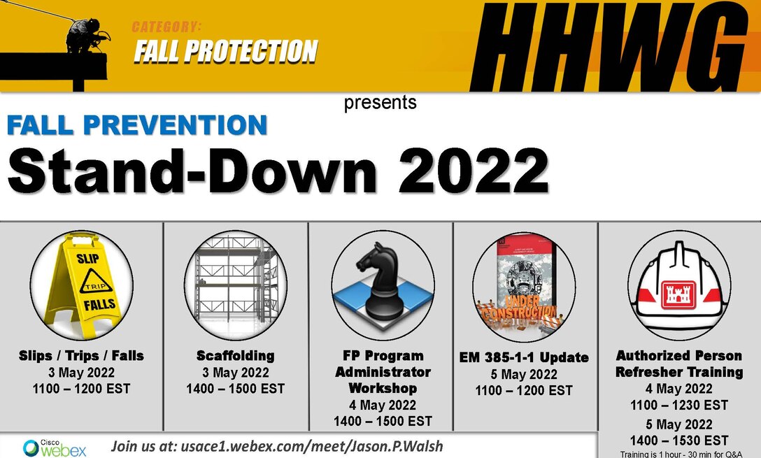 Fall Prevention Stand Down 2022