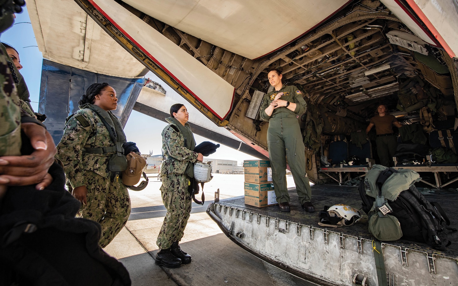 C-2 Sundown Final Flight All-Women Crew