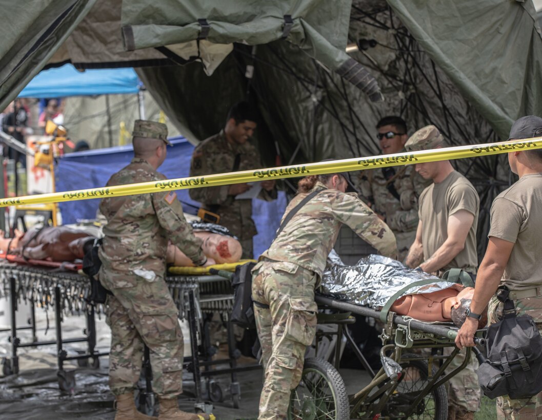 Guardian Response 2022 Mass Decontamination and Patient Triage Training