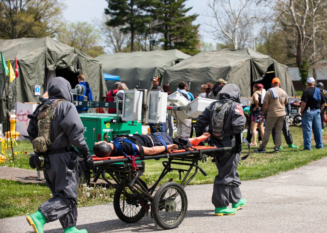 Guardian Response 2022 Mass Decontamination and Patient Triage Training