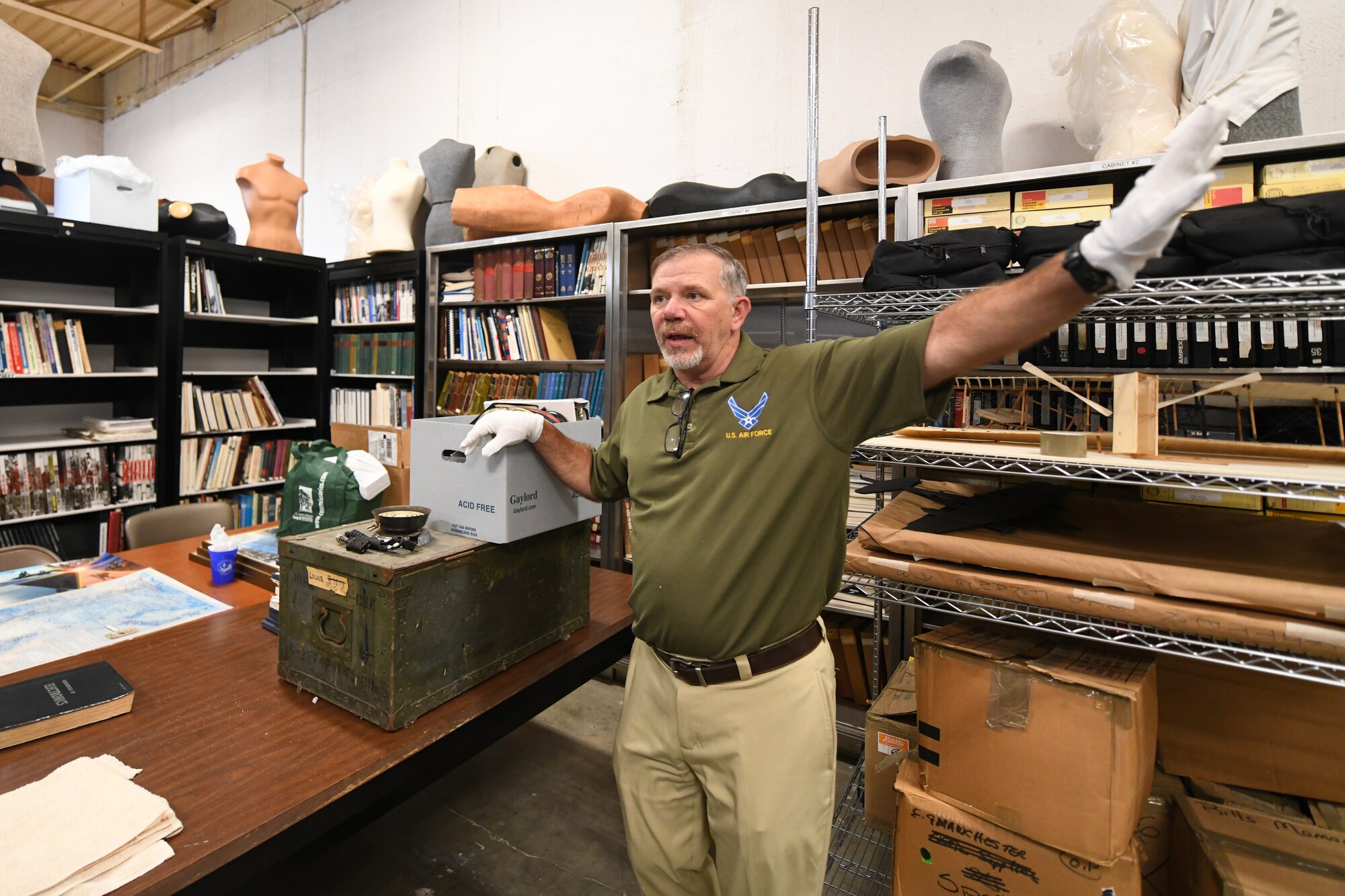 Airman Heritage Training Complex warehouse a portal into JBSA, Air Force history