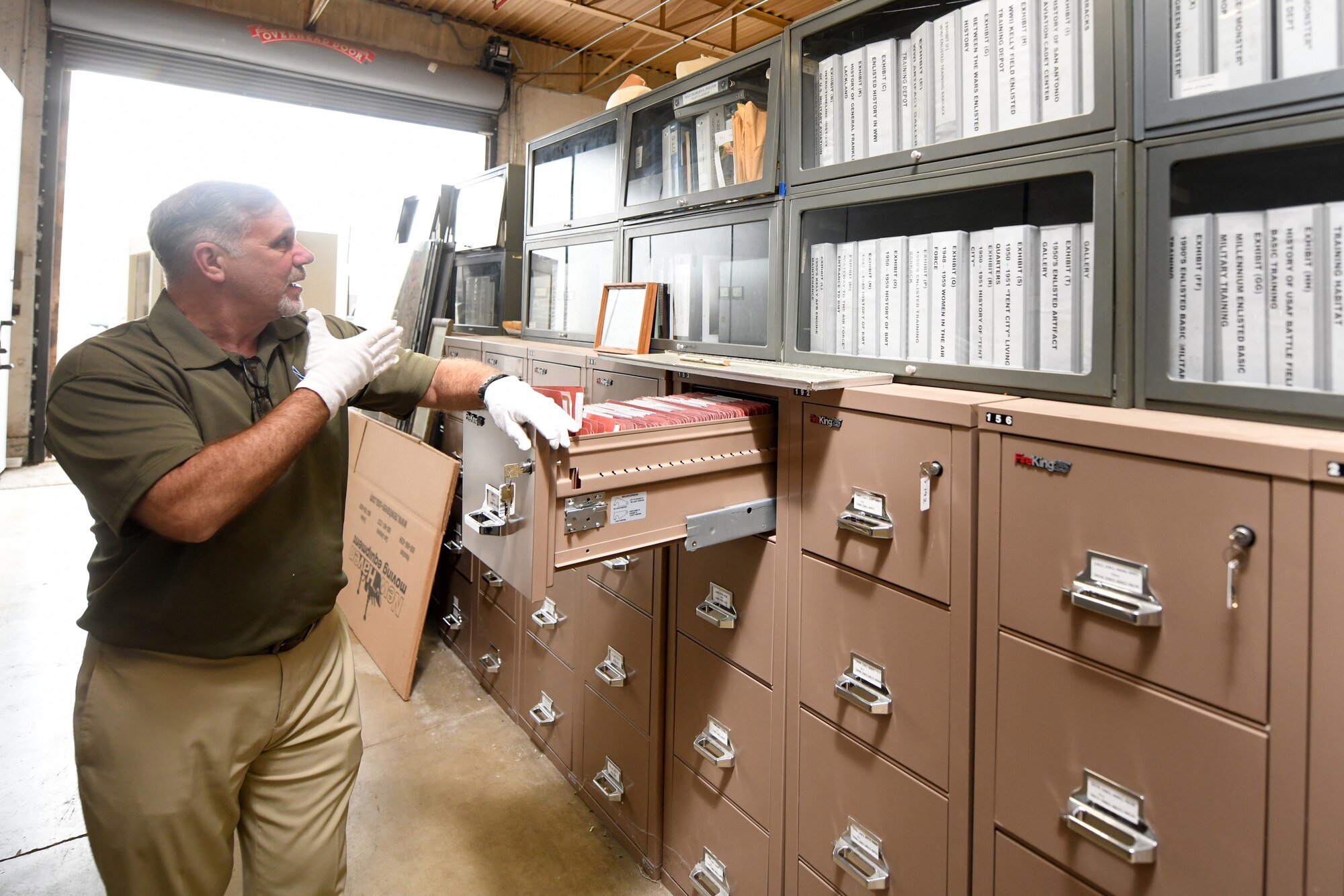 Airman Heritage Training Complex warehouse a portal into JBSA, Air Force history