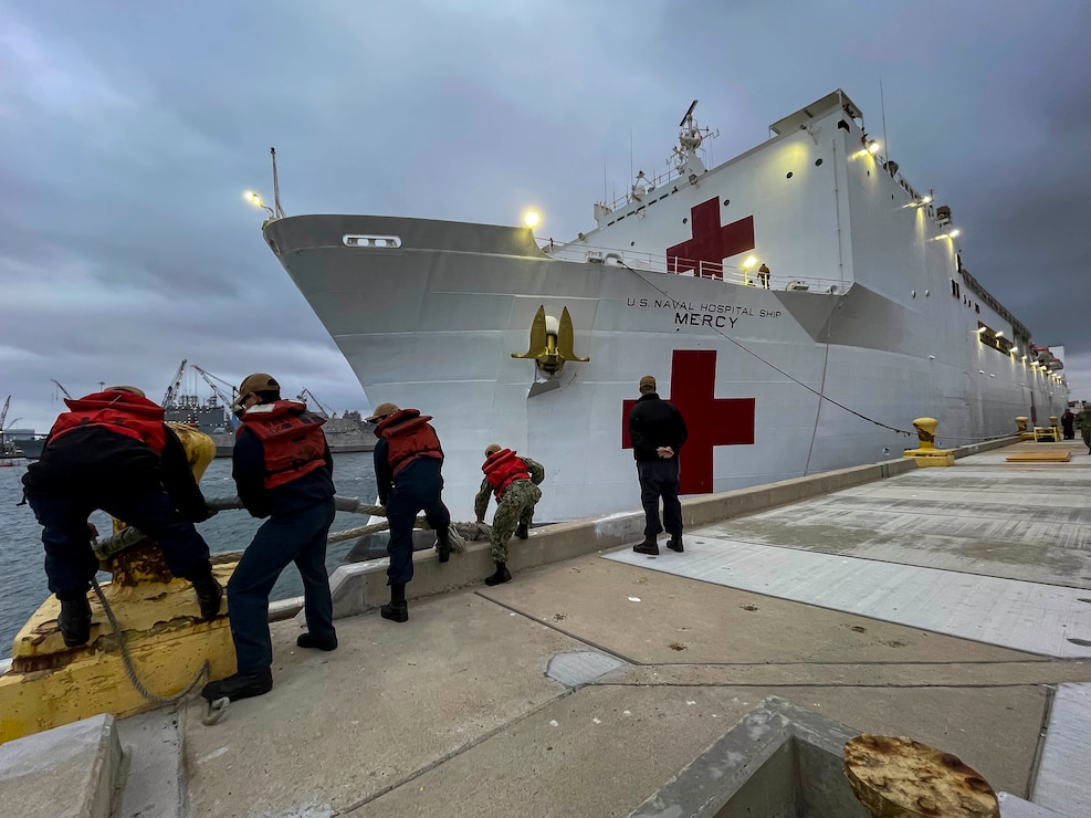 USNS Comfort Hospital Ship Was Supposed to Aid New York. It Has 3 Patients.  - The New York Times