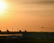 E-3 Sentry Lands at Minot AFB, North Dakota.