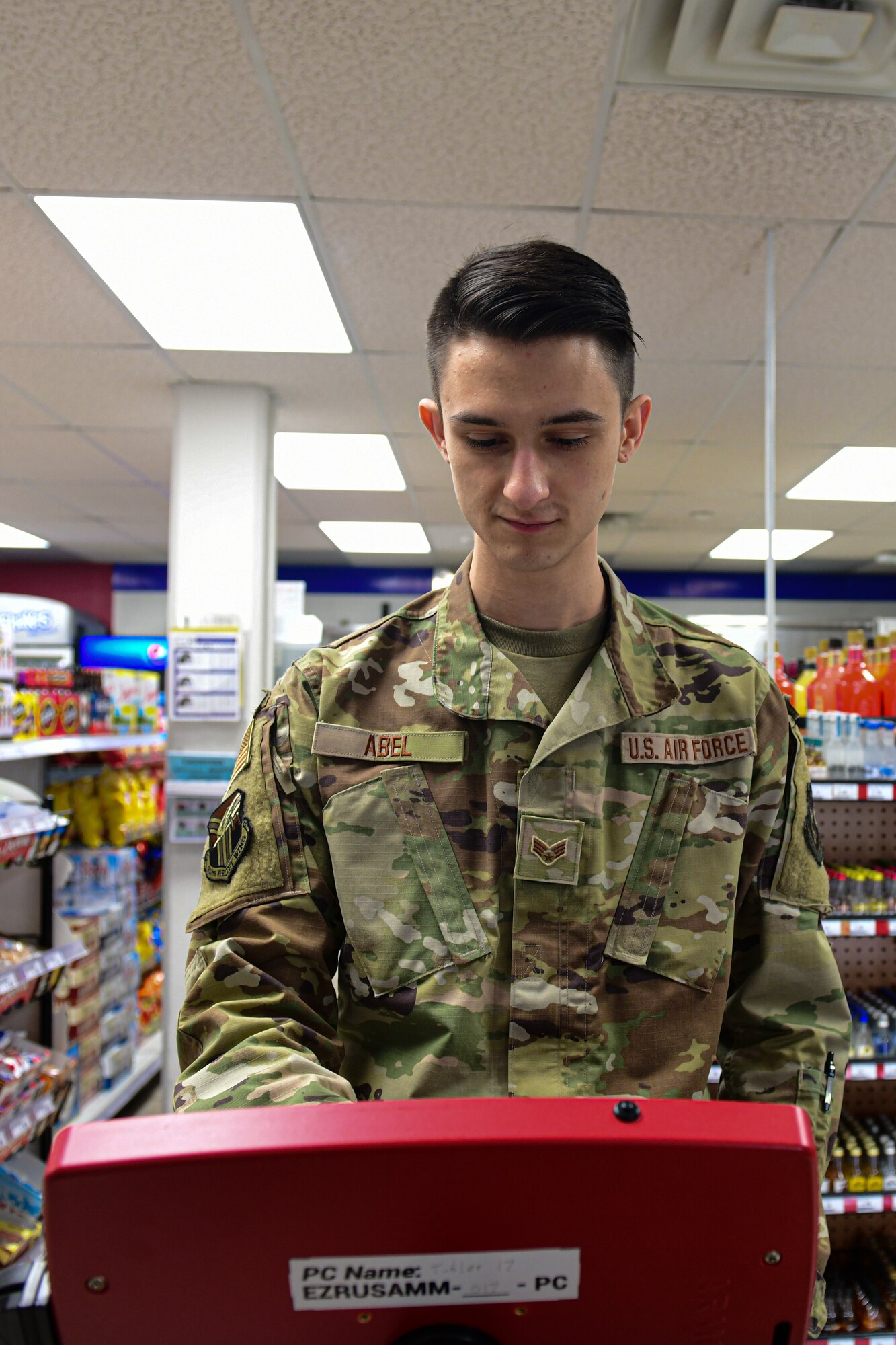 YARS' Base Exchange recently acquired a self-service kiosk that allows Airmen to build and order a complete ribbon rack, name tapes, medals and shadow boxes.