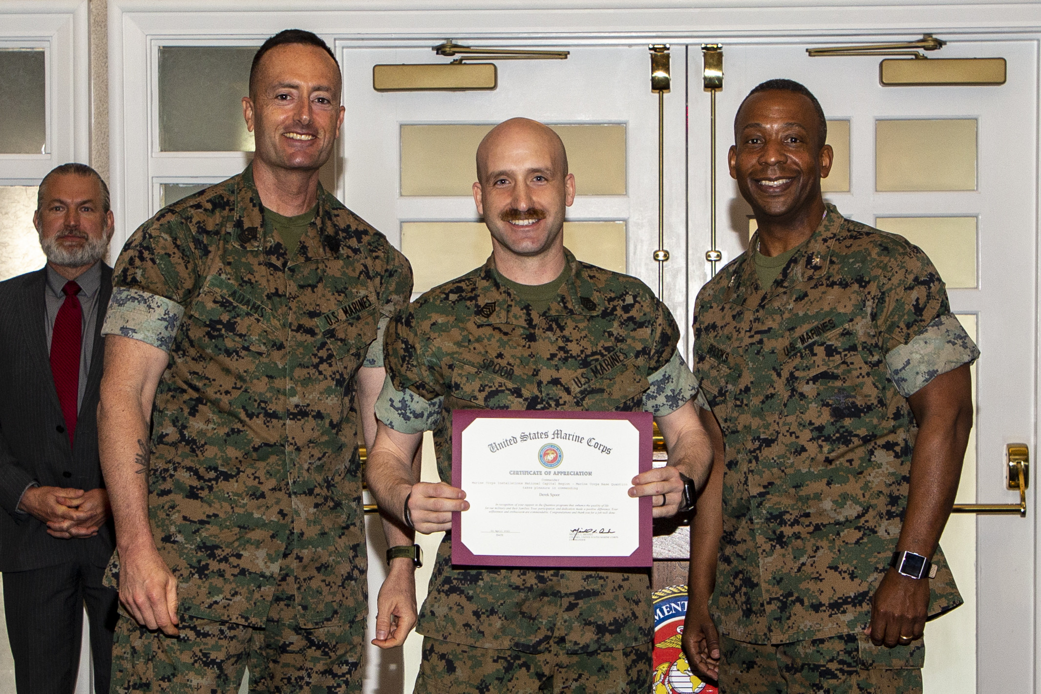 Volunteer Appreciation Awards Ceremony > Marine Corps Base Quantico > News