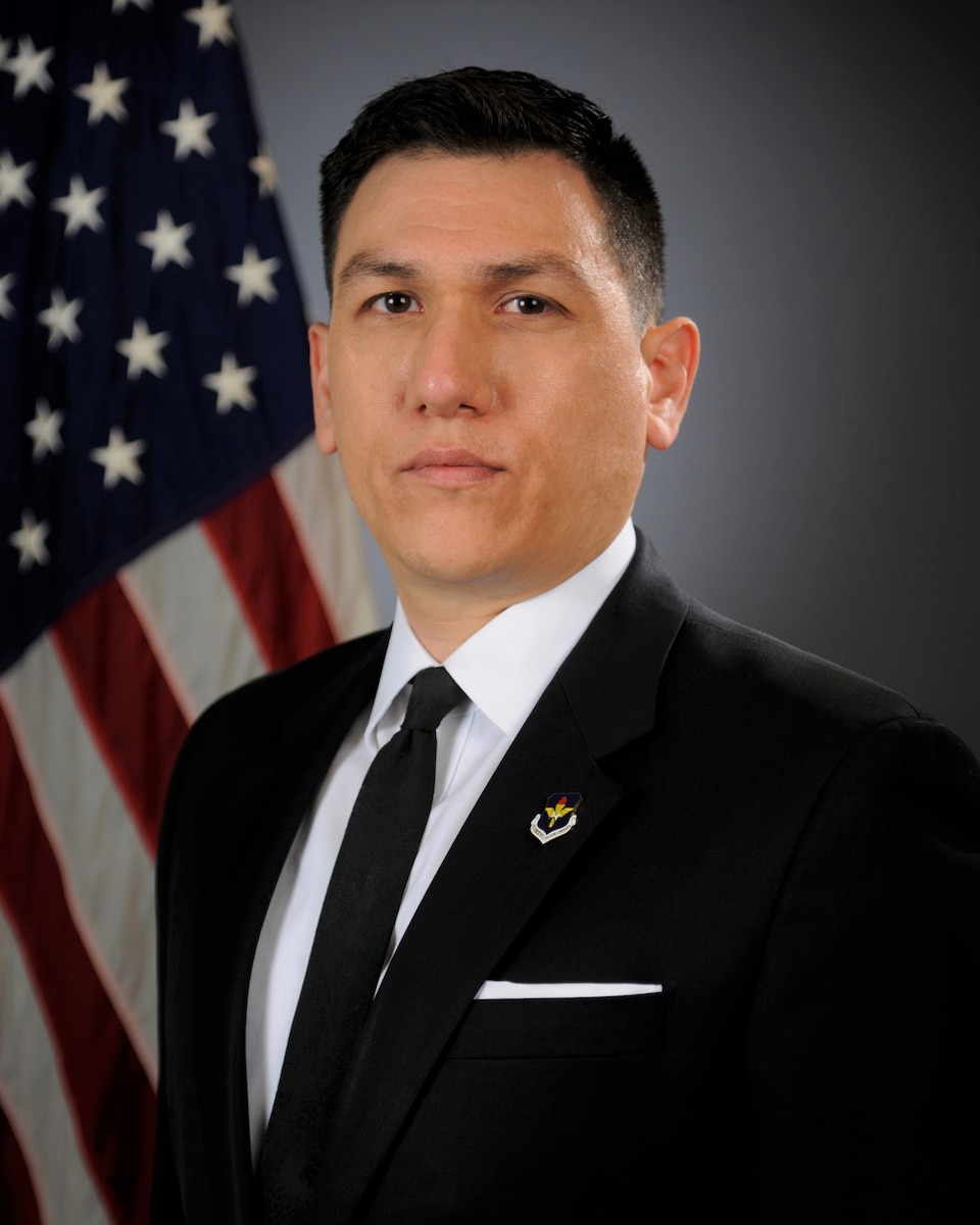 Official photo of Mr. G. James Herrera is the Chief, Legislative Affairs Office, Air Education and Training Command (AETC), Joint Base San Antonio, Randolph, Texas
