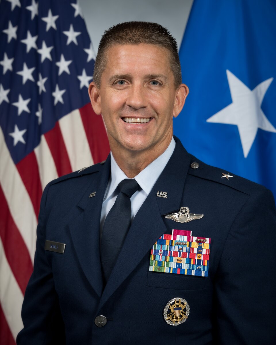 This is the official portrait of Brig. Gen. Michael T. Rawls.
