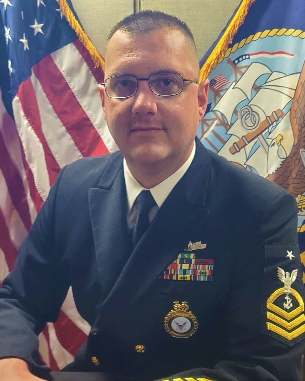 Senior Chief Navy Counselor Daniel Little