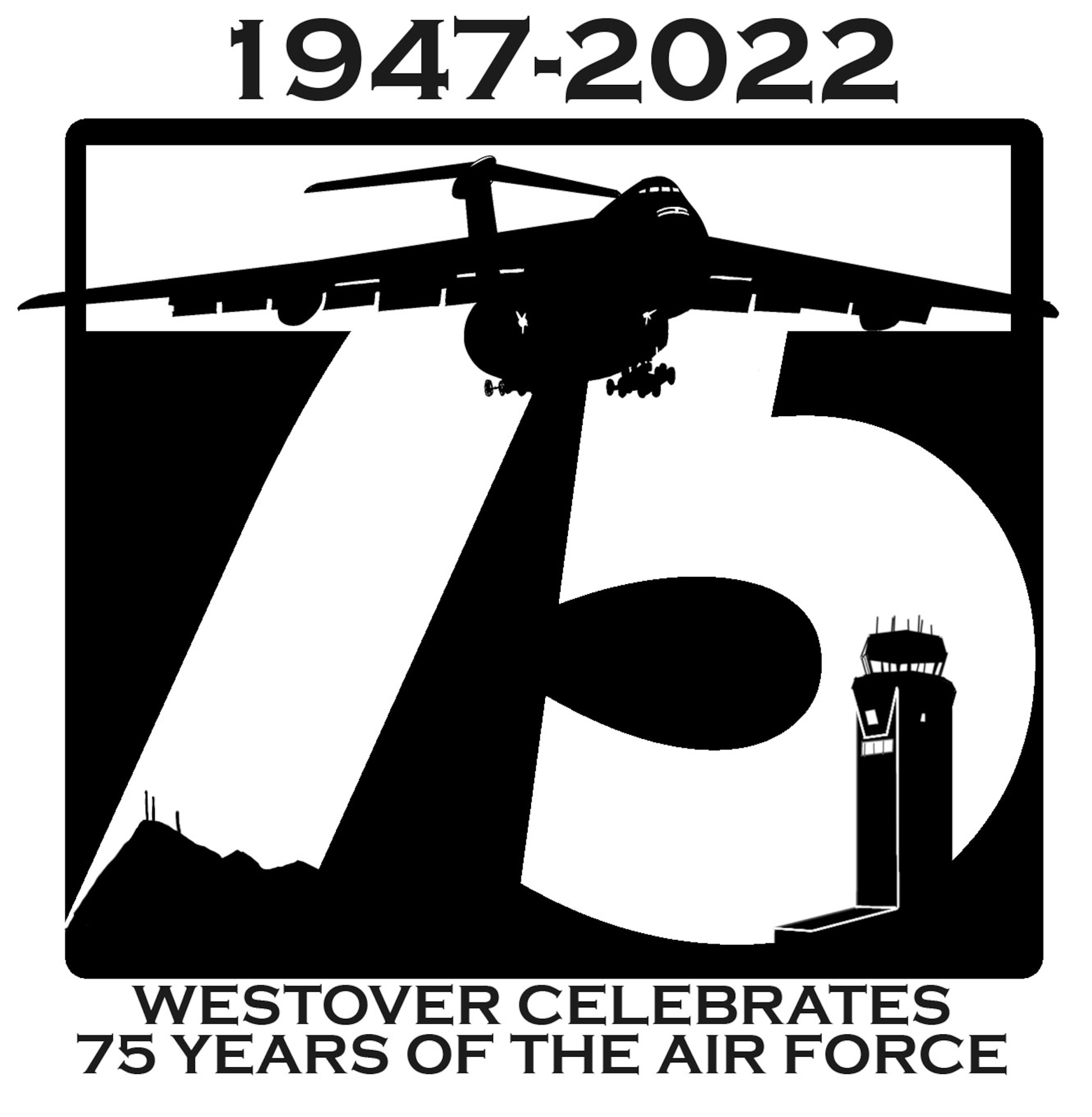 Westover 75 celebration logo