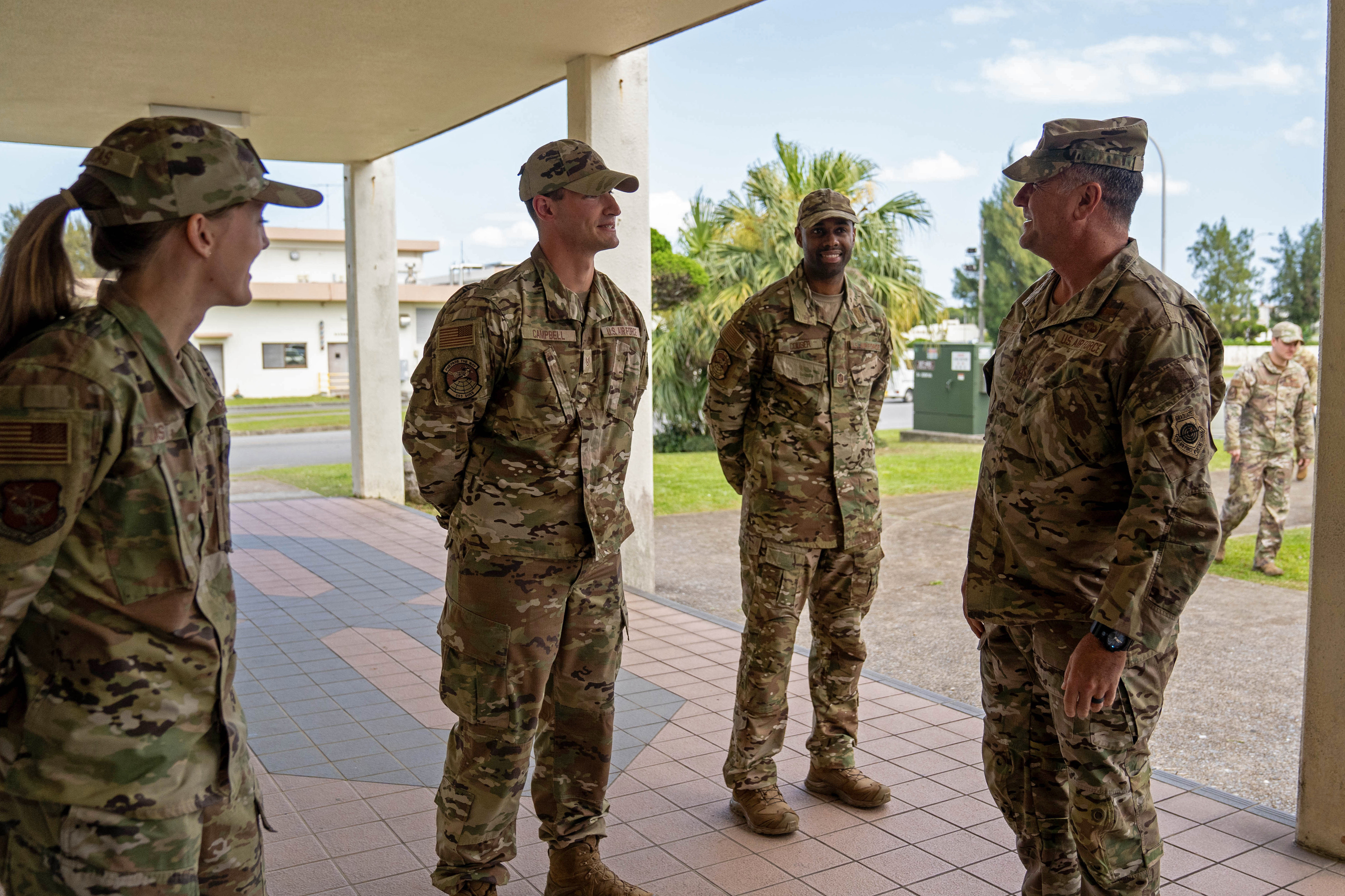 Deputy AFSOC commander visits 353rd SOW, Japanese Maritime Self