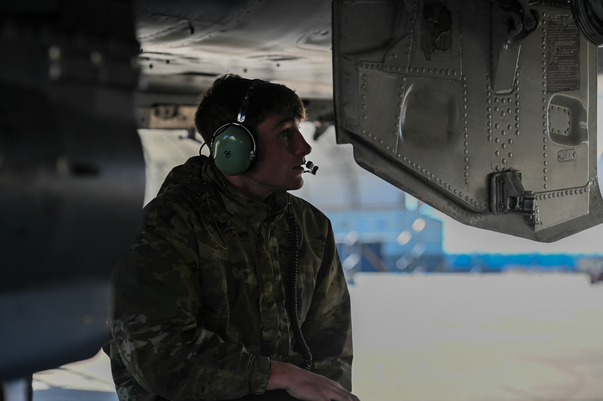 The panels protect systems and is part of the preflight checks that are accomplished before any sortie. (U.S. Air Force photo by Senior Airman Kylie Barrow)