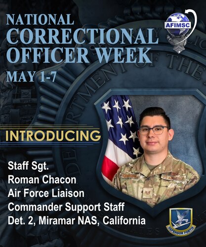 National Correctional Officers Week Spotlight: Staff Sgt. Roman Chacon