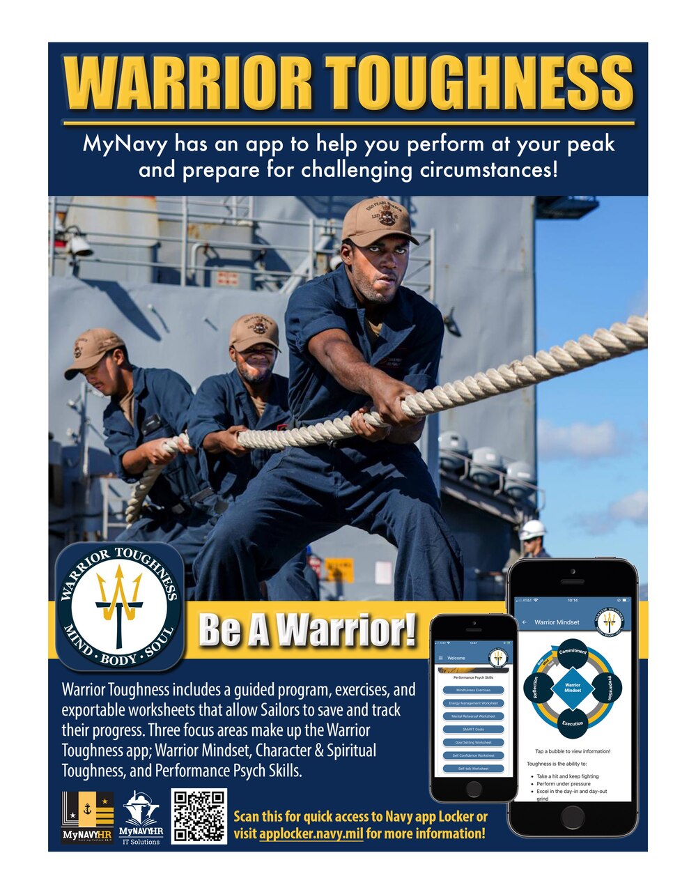 The Warrior Toughness Smartphone App Fortifying Toughness > United