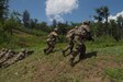 U.S. Army Soldiers with Alpha Company, 3rd Battalion, 172nd Infantry Regiment, 86th Infantry Brigade Combat Team (Mountain), Vermont Army National Guard, perform a live-fire training lane, Ethan Allen Firing Range, Jericho, Vermont, July 16, 2020. The live-fire range was conducted as part of their annual training.