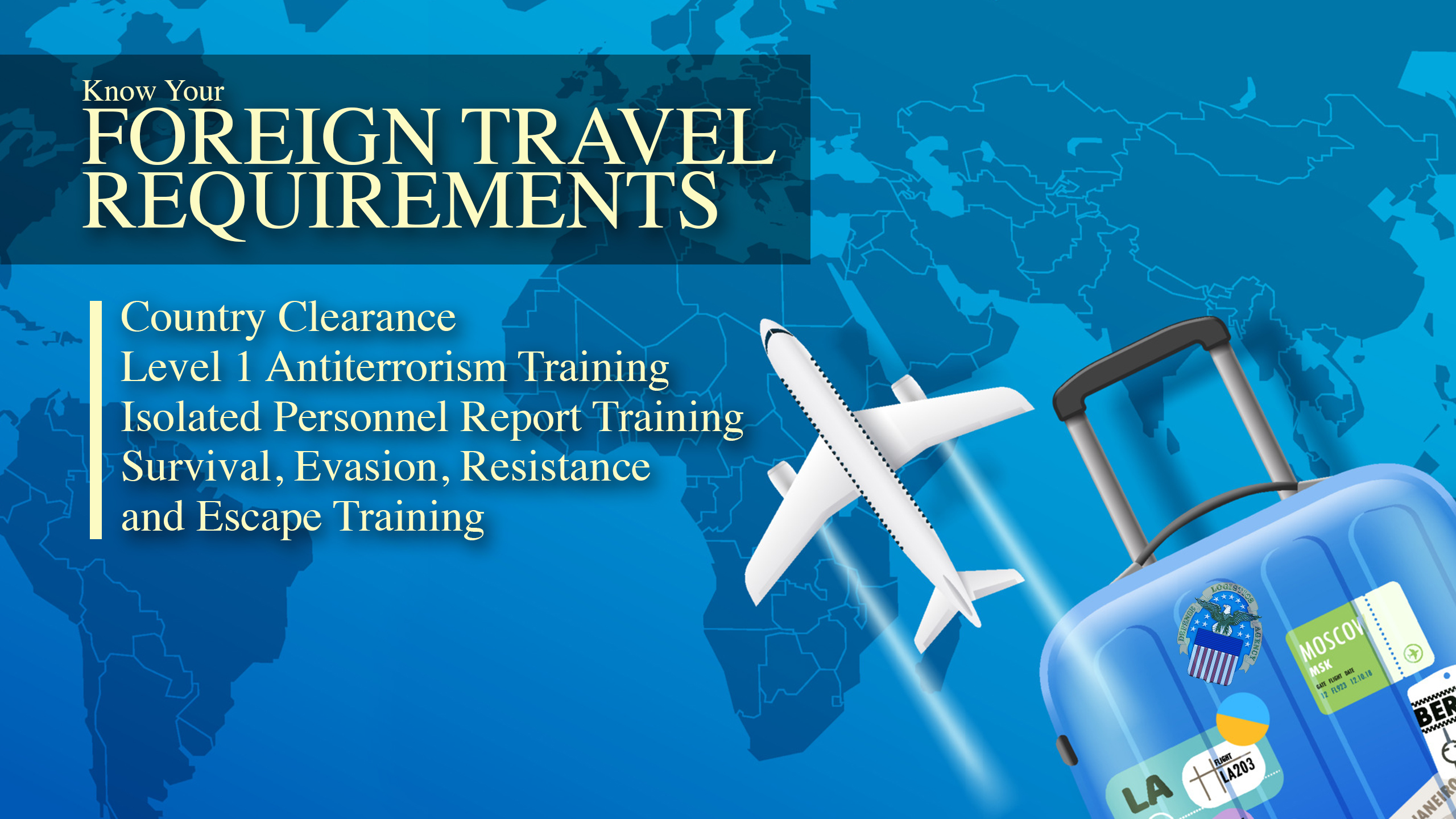 foreign travel reporting requirements