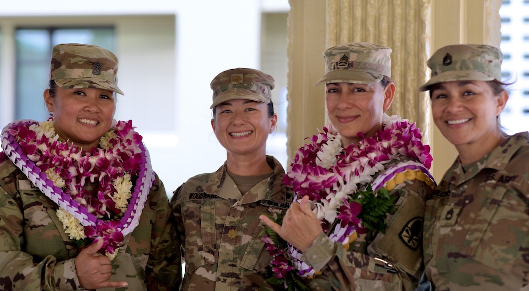 322nd Civil Affairs Brigade, Headquarters and Headquarters Company, holds change of responsibility ceremony