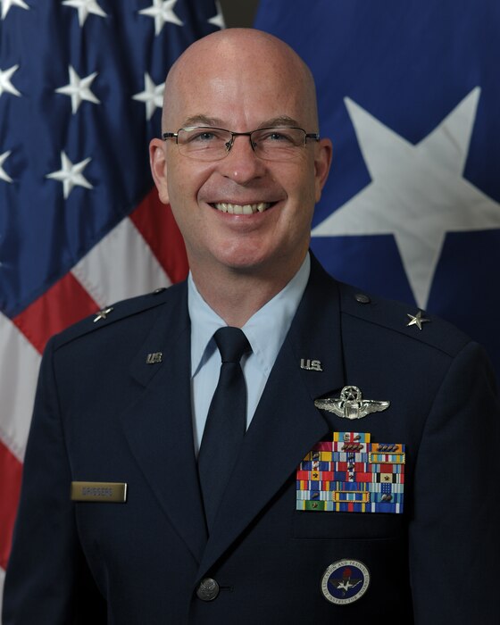 This is the official portrait of Brig. Gen. Russell D. Driggers.