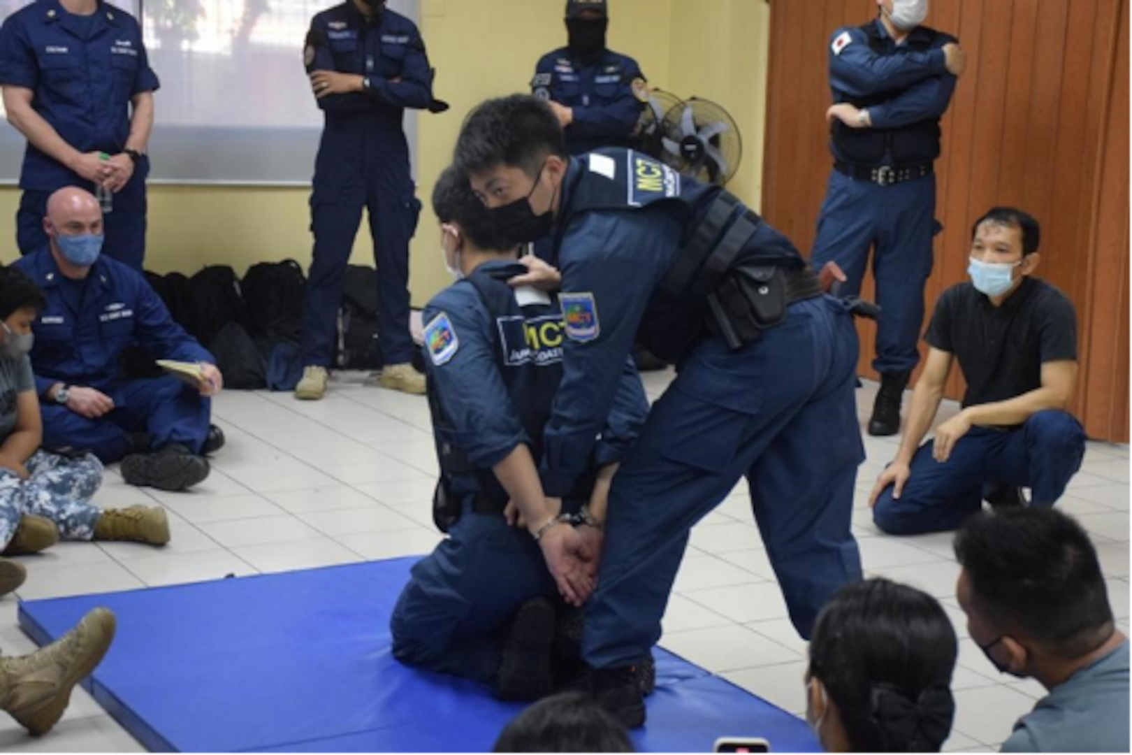 U.S. Japan, and the Philippines Hold Joint Maritime Law Enforcement Training