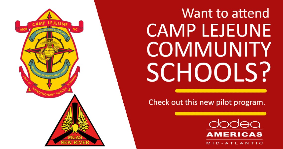 Camp Lejeune Community Schools host DoDEA pilot program, opens