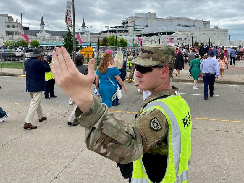 The Kentucky National Guard has been assisting local security and police every year for the past 116 years.