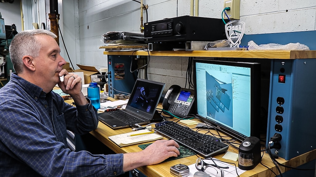 The machine shop is a one-stop-shop for ERDC researchers, scientists and engineers who need a unique part designed and fabricated by Donnelly and that cannot be bought off the shelf.