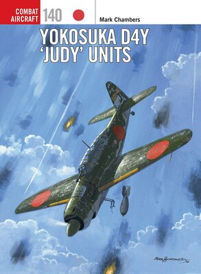 Yokosuka D4Y “Judy” Units Book Cover illustration