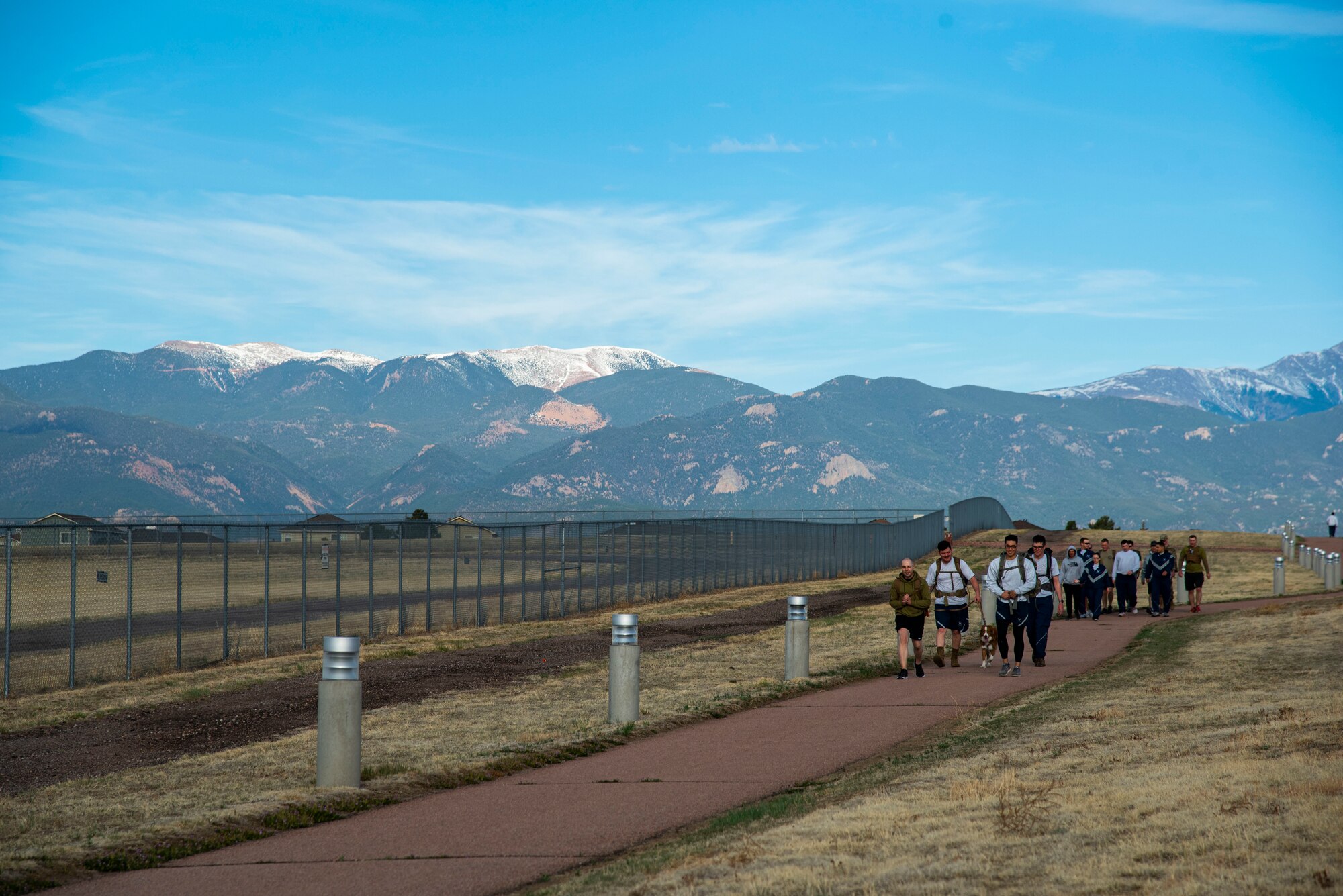 group of people walking