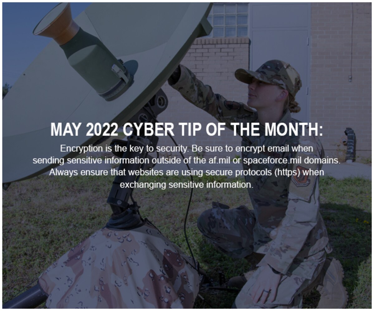 May 2022 Cybersecurity Tip of the Month.