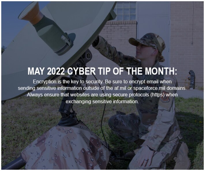 May 2022 Cybersecurity Tip of the Month.