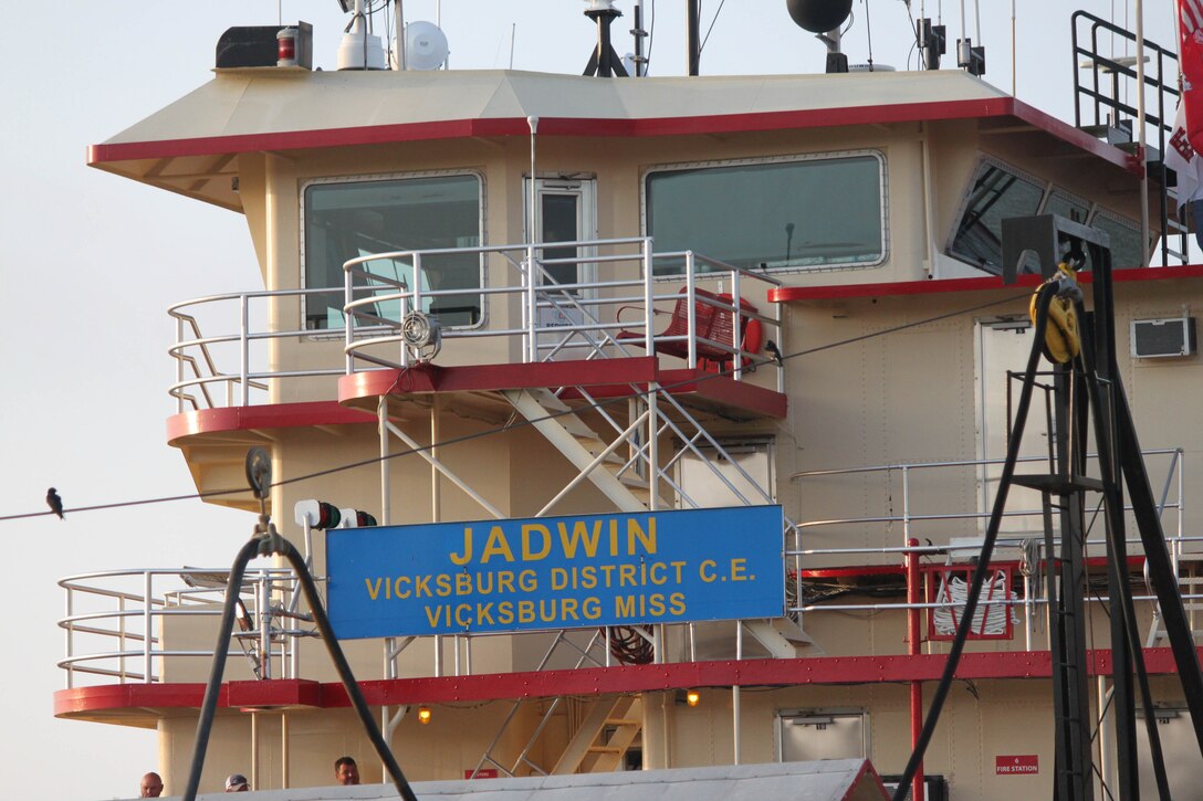 The Vicksburg Districts Dredge Vessel Jadwin departed today for the 2022 dredging season on the Mississippi River.