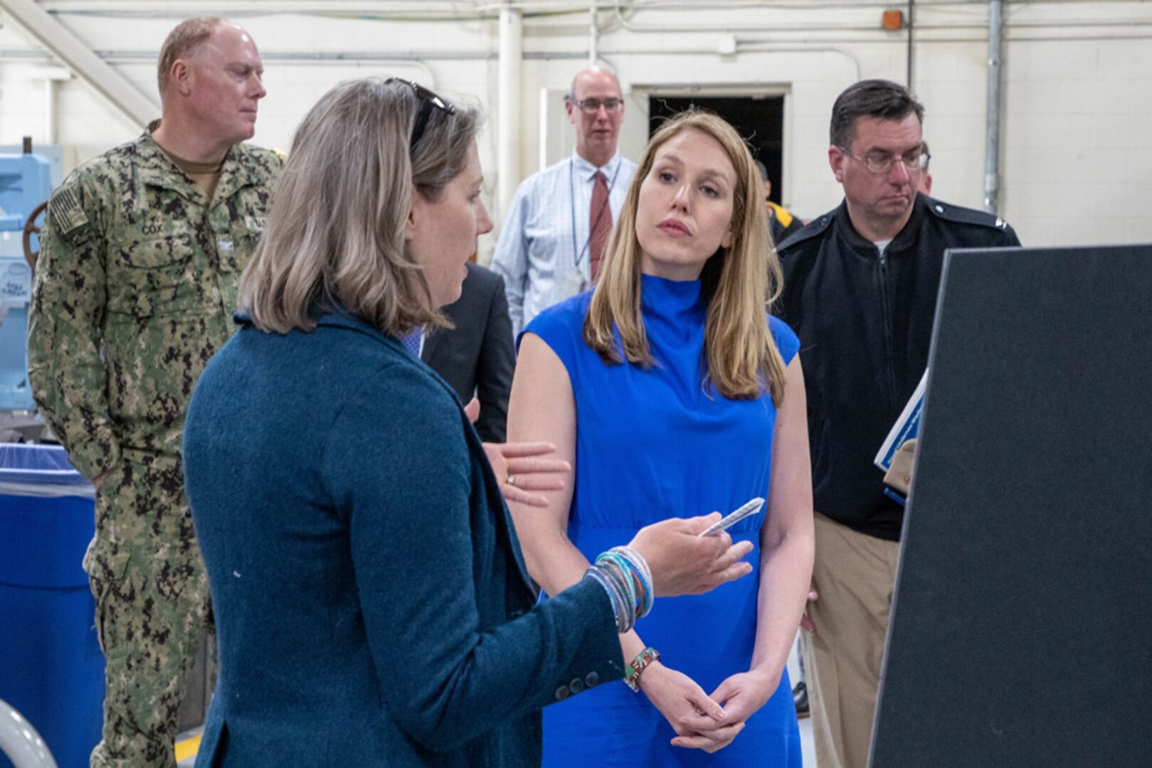Assistant Secretary of the Navy for Energy, Installations and Environment tours NUWC Division Newport on May 5