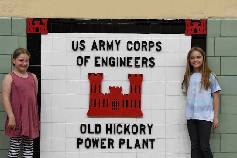 Union Elementary STEAM students smile bright as they pose for a picture during their tour of the Old Hickory Power Plant in Hendersonville, Tennessee on May 4, 2022.