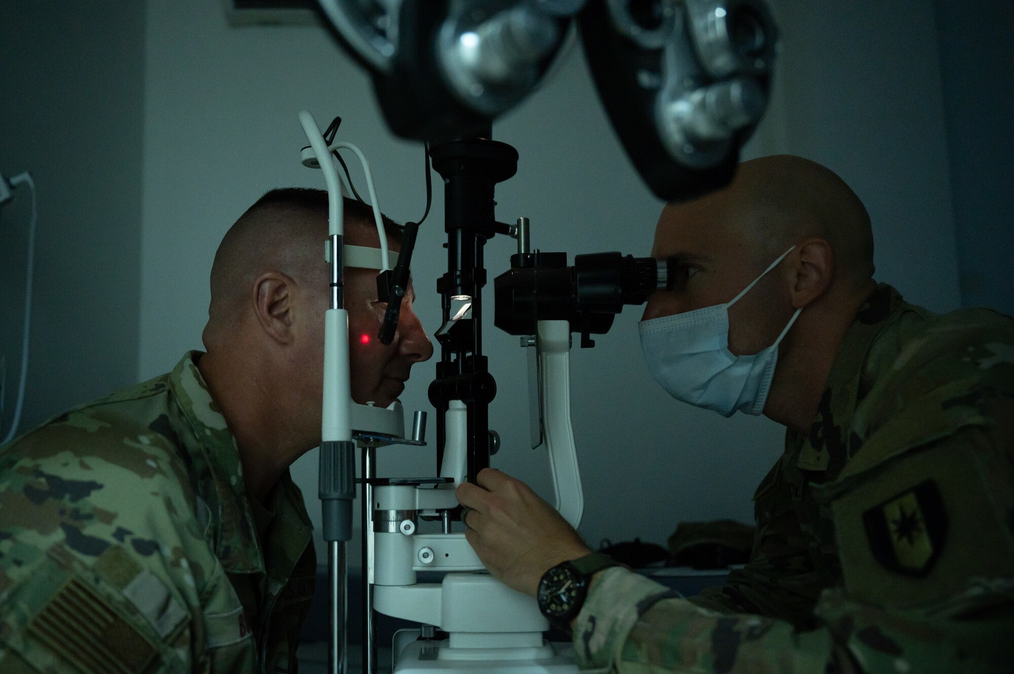 The 386th Expeditionary Medical Group hosted an optometry clinic for service members experiencing vision changes in their previous prescription or new changes that may require glasses.  It's important to have an optometry clinic available for vision readiness.