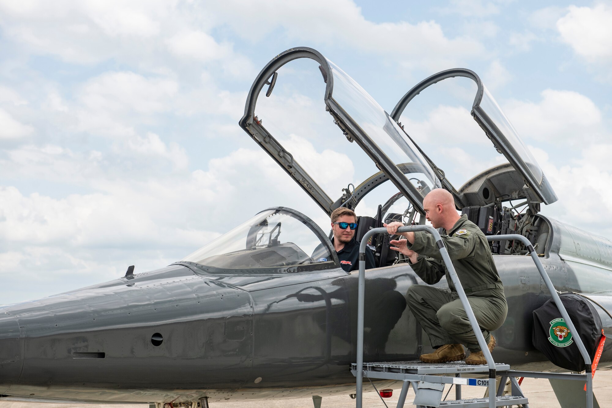 NASCAR team salutes the military at JBSA
