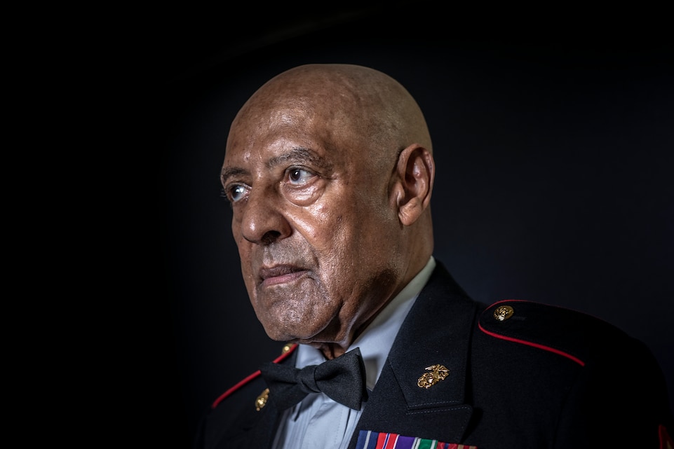 A portrait of retired SgtMaj. John L. Canley, taken July 9, 2018. President Donald J. Trump will be awarding the Medal of Honor to Canley during a White House ceremony, October 17, 2018, for his heroic actions during the Battle of Hue City while serving in Vietnam. Canley will be recognized for his actions from Jan. 31 to Feb 6, 1968, during the Tet Offensive where he braved enemy fire to save his men.