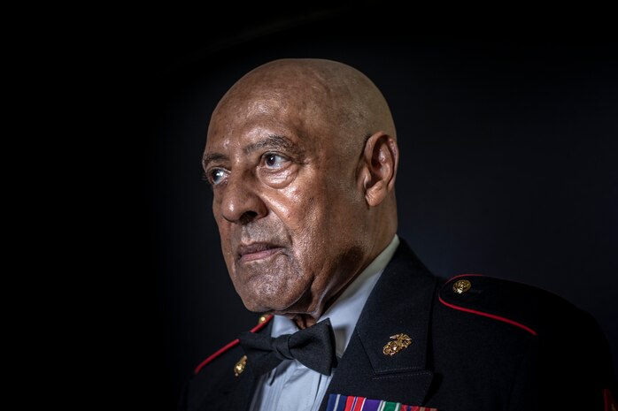 A portrait of retired SgtMaj. John L. Canley, taken July 9, 2018. President Donald J. Trump will be awarding the Medal of Honor to Canley during a White House ceremony, October 17, 2018, for his heroic actions during the Battle of Hue City while serving in Vietnam. Canley will be recognized for his actions from Jan. 31 to Feb 6, 1968, during the Tet Offensive where he braved enemy fire to save his men.