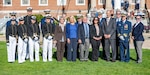 The Coast Guard Academy honored five retired academic and professional faculty members who are now professors emeriti, April 22, 2022. Professor Emeritus members have made significant contributions to the Academy and are frequently sought for their advice and counsel as well as maintaining a professional affiliation with the institution. (U.S. Coast Guard photo by Petty Officer 3rd Class Matthew Thieme)