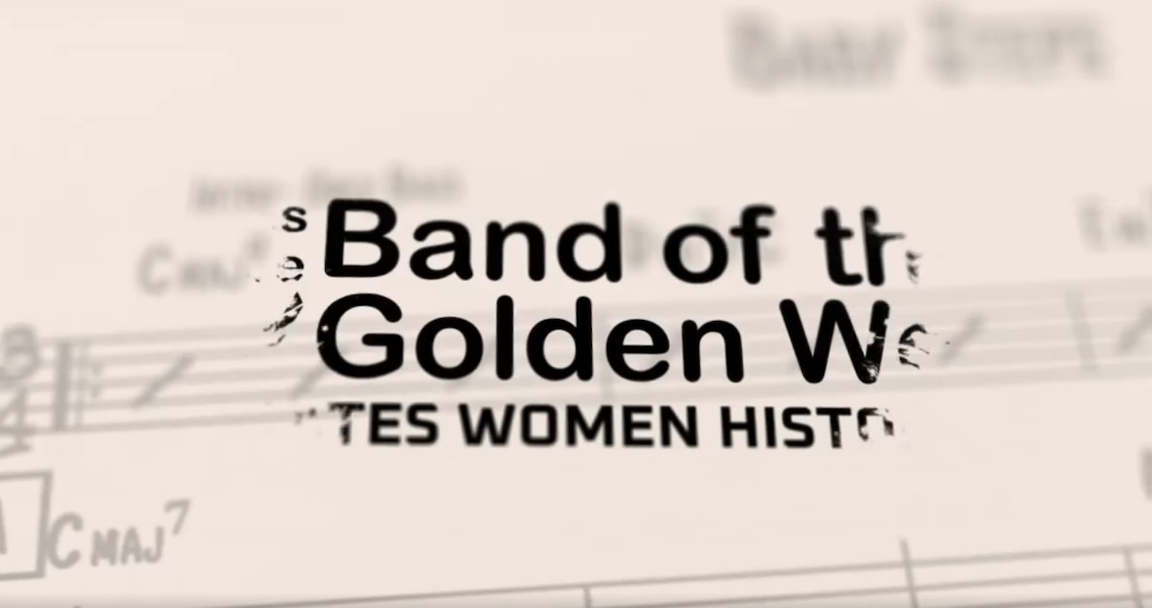 Graphic of Band of the Golden West Tribute to Women's History Month
