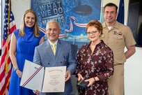 Two NUWC Division Newport engineers earn Department of the Navy Meritorious Civilian Service Awards